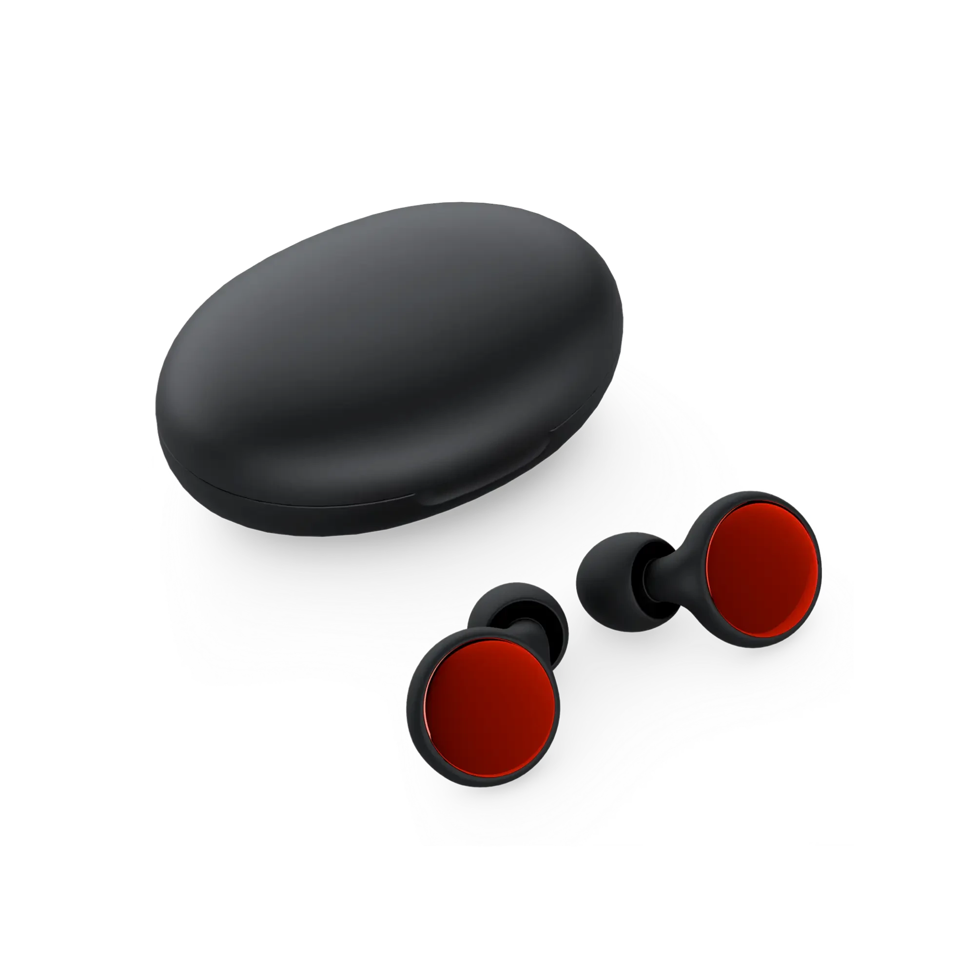 Red high-fidelity noise-canceling earplugs Quarvox - view 6_#Color_red