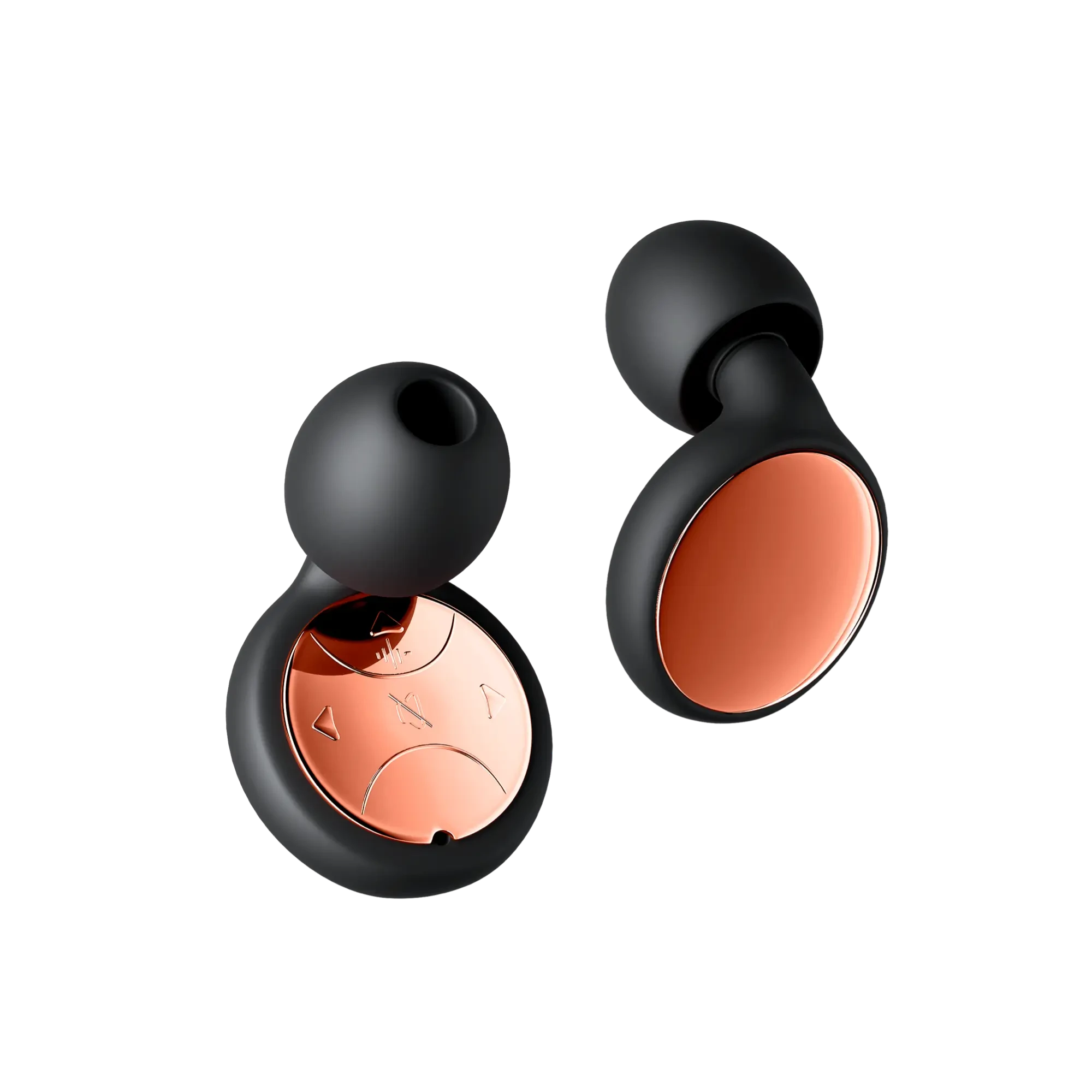 rosegold high-fidelity noise-canceling earplugs Quarvox - view 1_#Color_rosegold